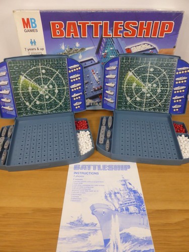Vintage battleships board game - vintage,