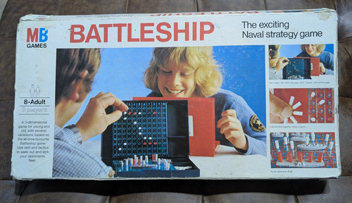 Vintage games battleship - vintage,